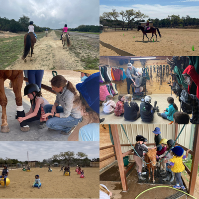 Campers at Eden Hills Equine